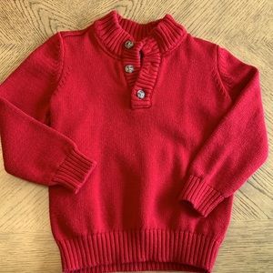3T Red Carters Boys Sweater